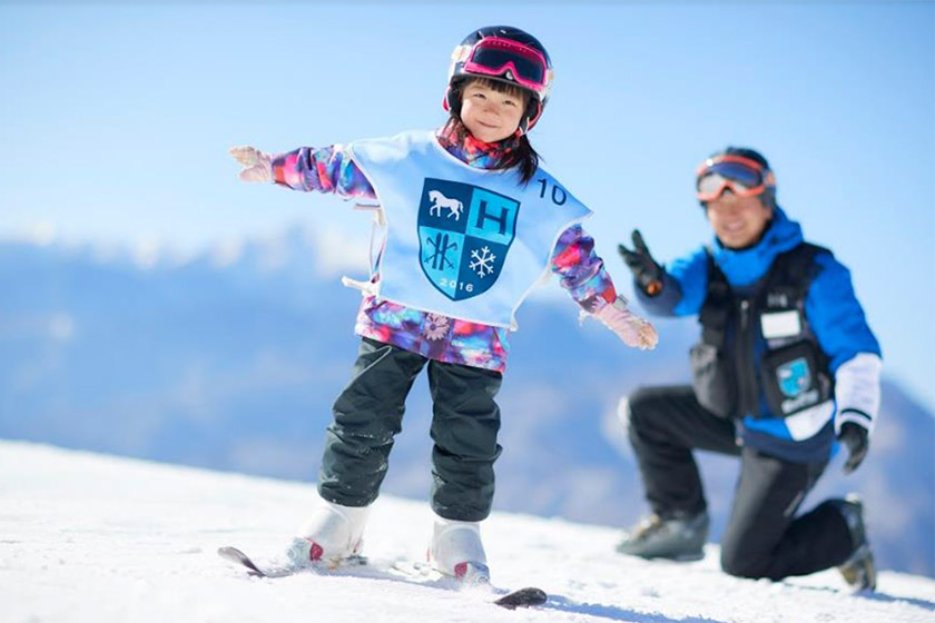 星野リゾート式スキーレッスン「雪ッズ70」