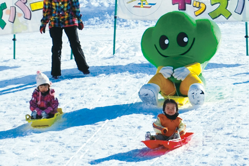 1月2日（火）ナスキーとそりレース