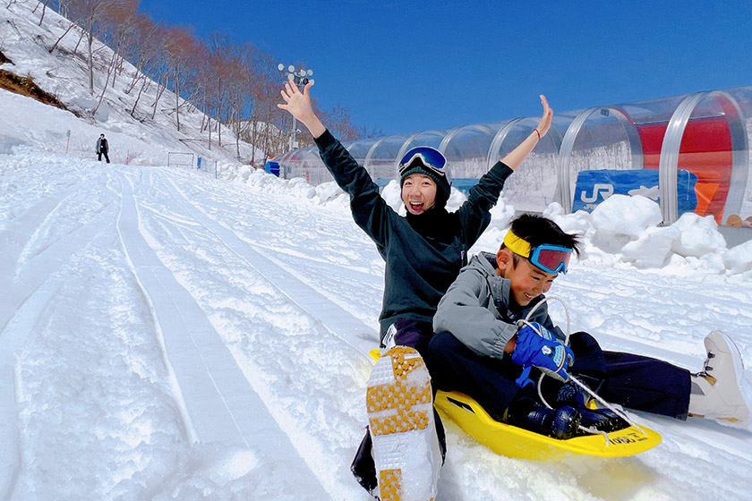 雪遊びが楽しい 「ゆきあそびパーク」（無料）