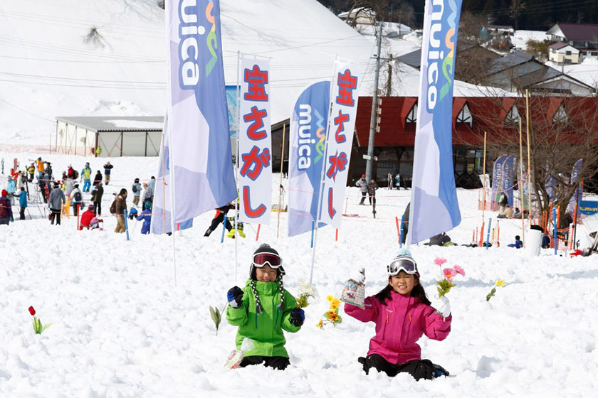 小学生以下ならどなたでも参加OK!雪上宝探し