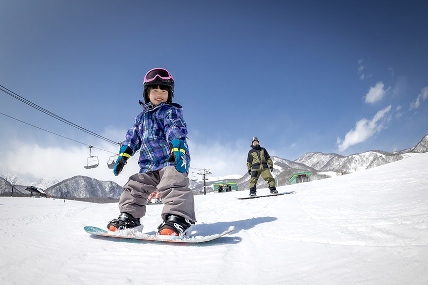 のびのび滑れる安心ゲレンデ