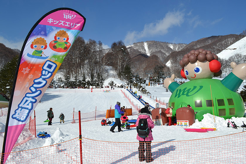 キッズ専用で安心安全。「ロックン広場」