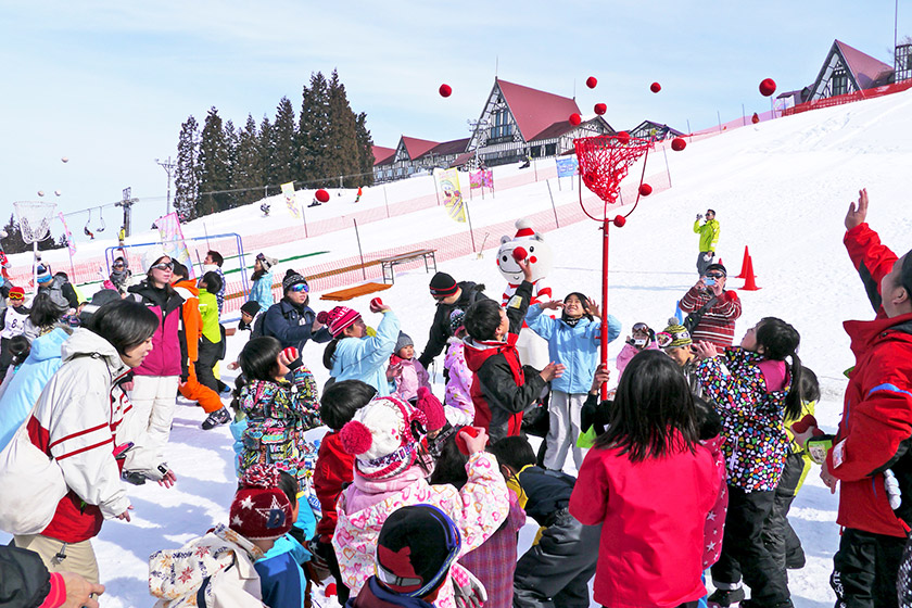雪上運動会で楽しい思い出つくろう！